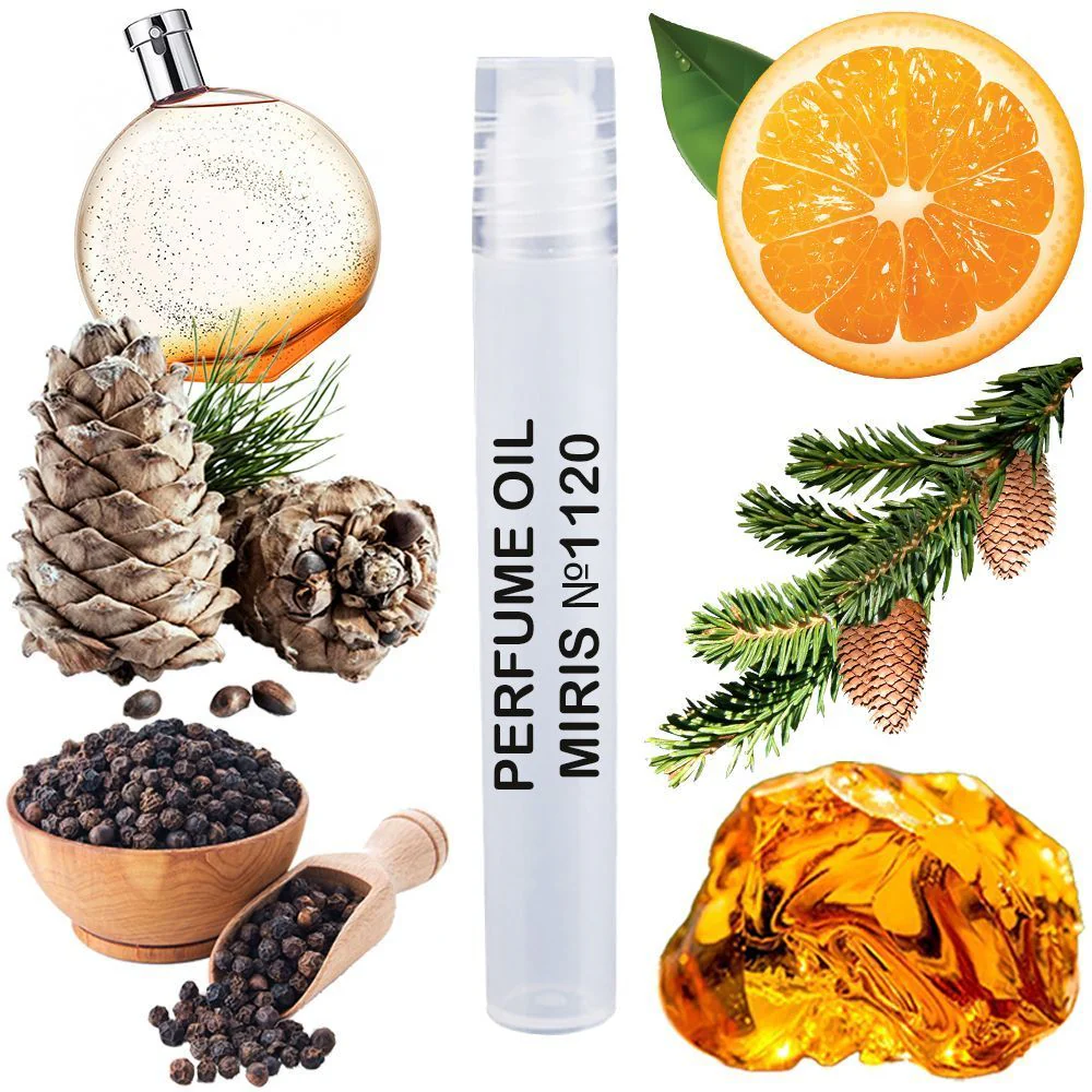 MIRIS No. 1120, Inspired by Eau des Merveilles, Long-Lasting Perfume Oil for Women Roll-On, Rollerball 0.34 Fl Oz / 10 ml