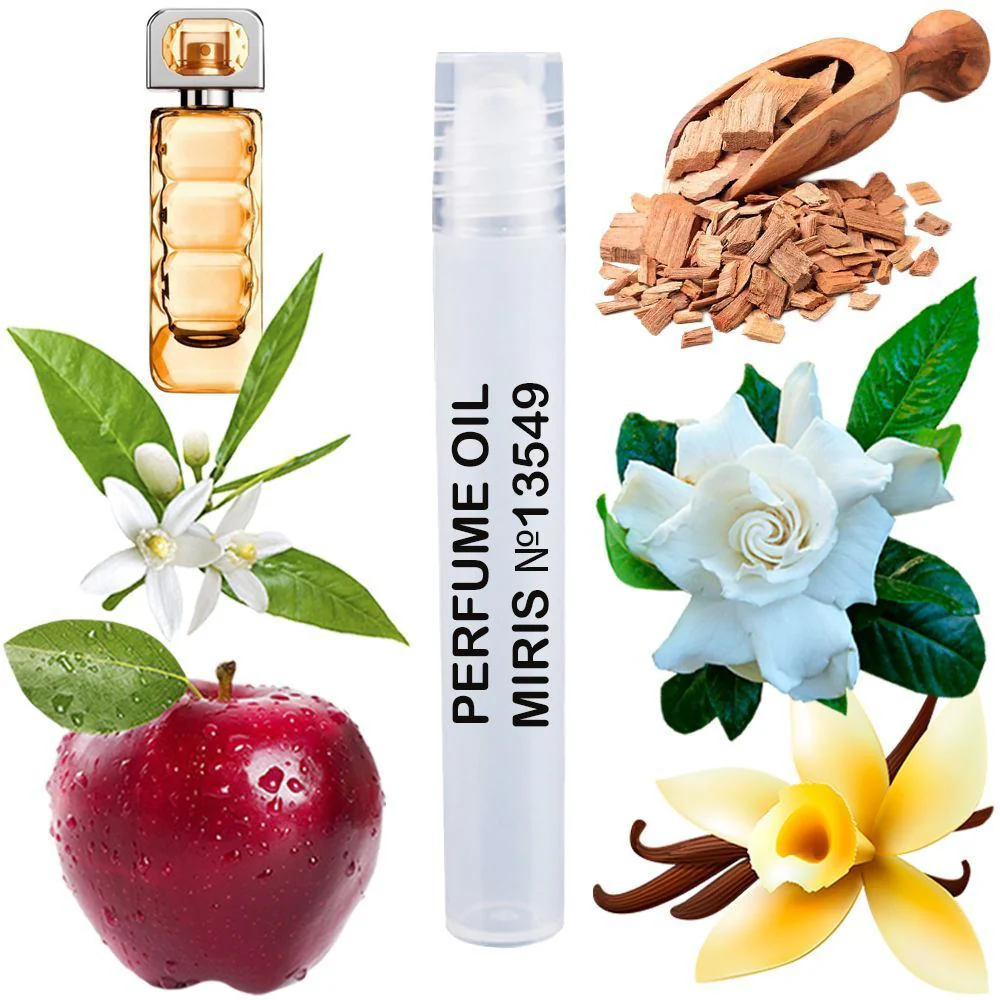 MIRIS No. 13549, Inspired by Bos Orange, Long-Lasting Perfume Oil for Women Roll-On, Rollerball 0.34 Fl Oz / 10 ml