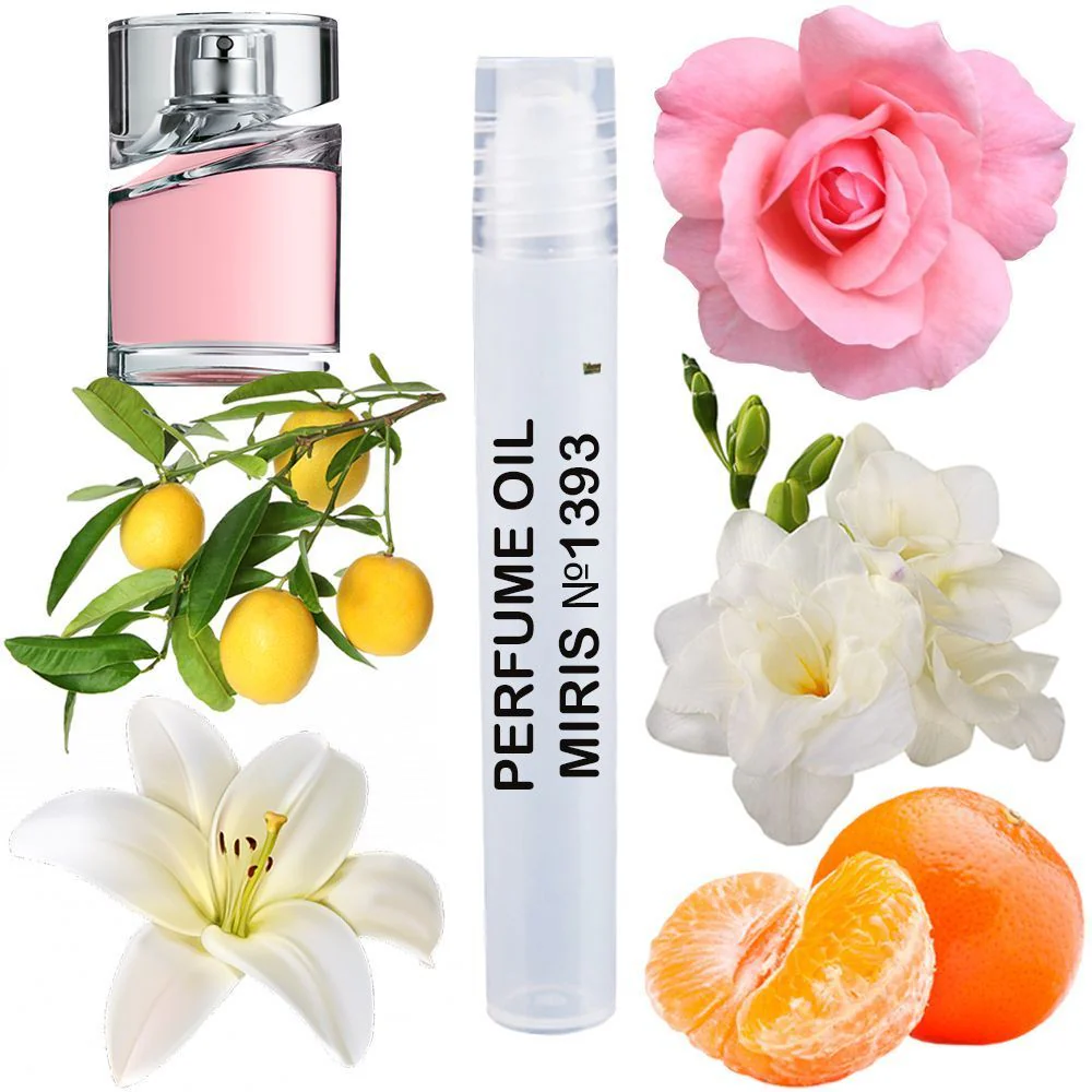 MIRIS No. 1393, Inspired by Bos Femme, Long-Lasting Perfume Oil for Women Roll-On, Rollerball 0.34 Fl Oz / 10 ml
