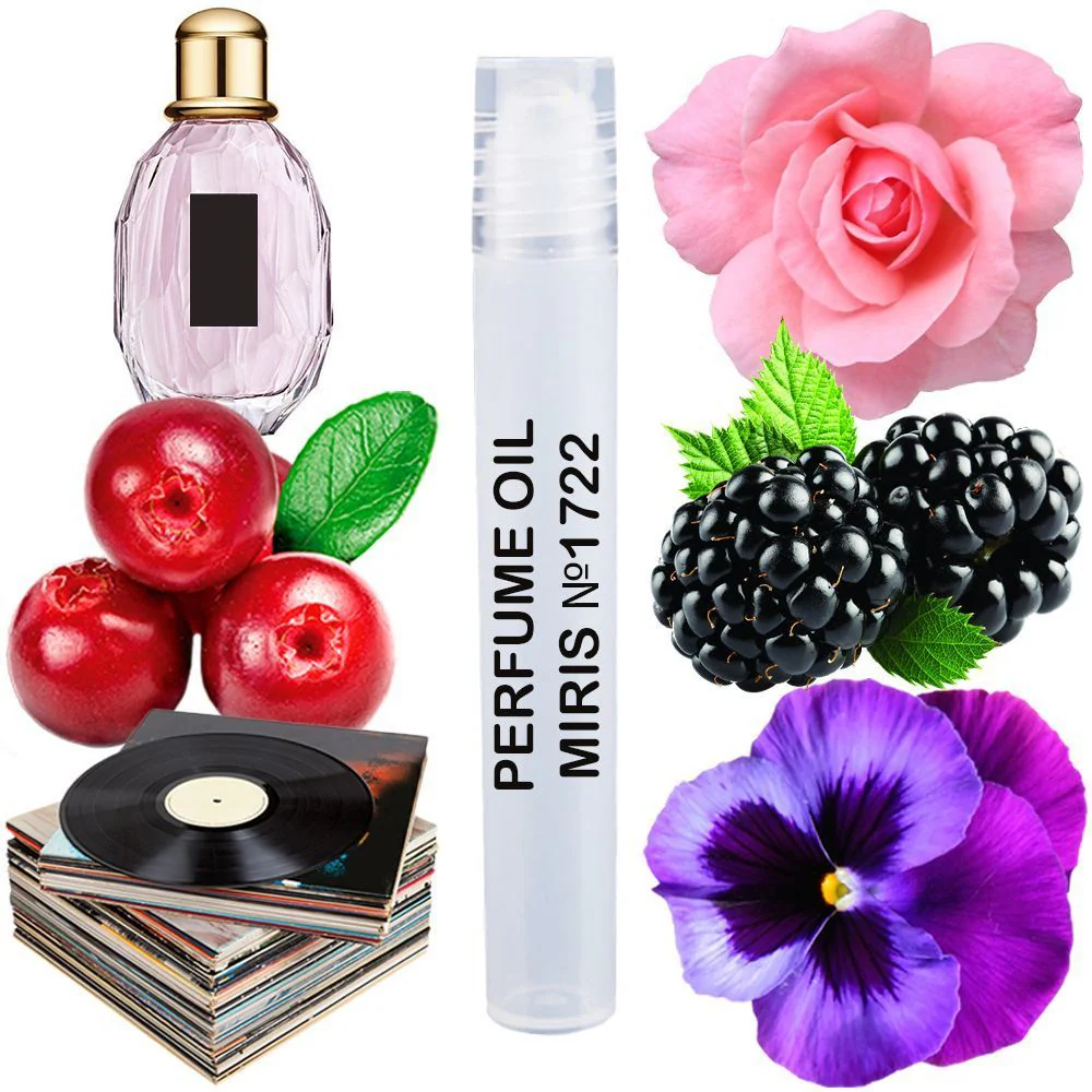 MIRIS No. 1722, Inspired by Parisienne, Long-Lasting Perfume Oil for Women Roll-On, Rollerball 0.34 Fl Oz / 10 ml