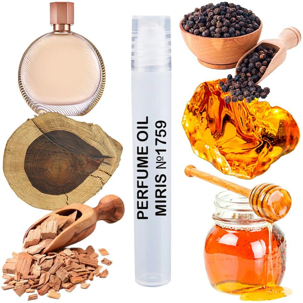 MIRIS No. 1759, Inspired by Sensuous, Long-Lasting Perfume Oil for Women Roll-On, Rollerball 0.34 Fl Oz / 10 ml