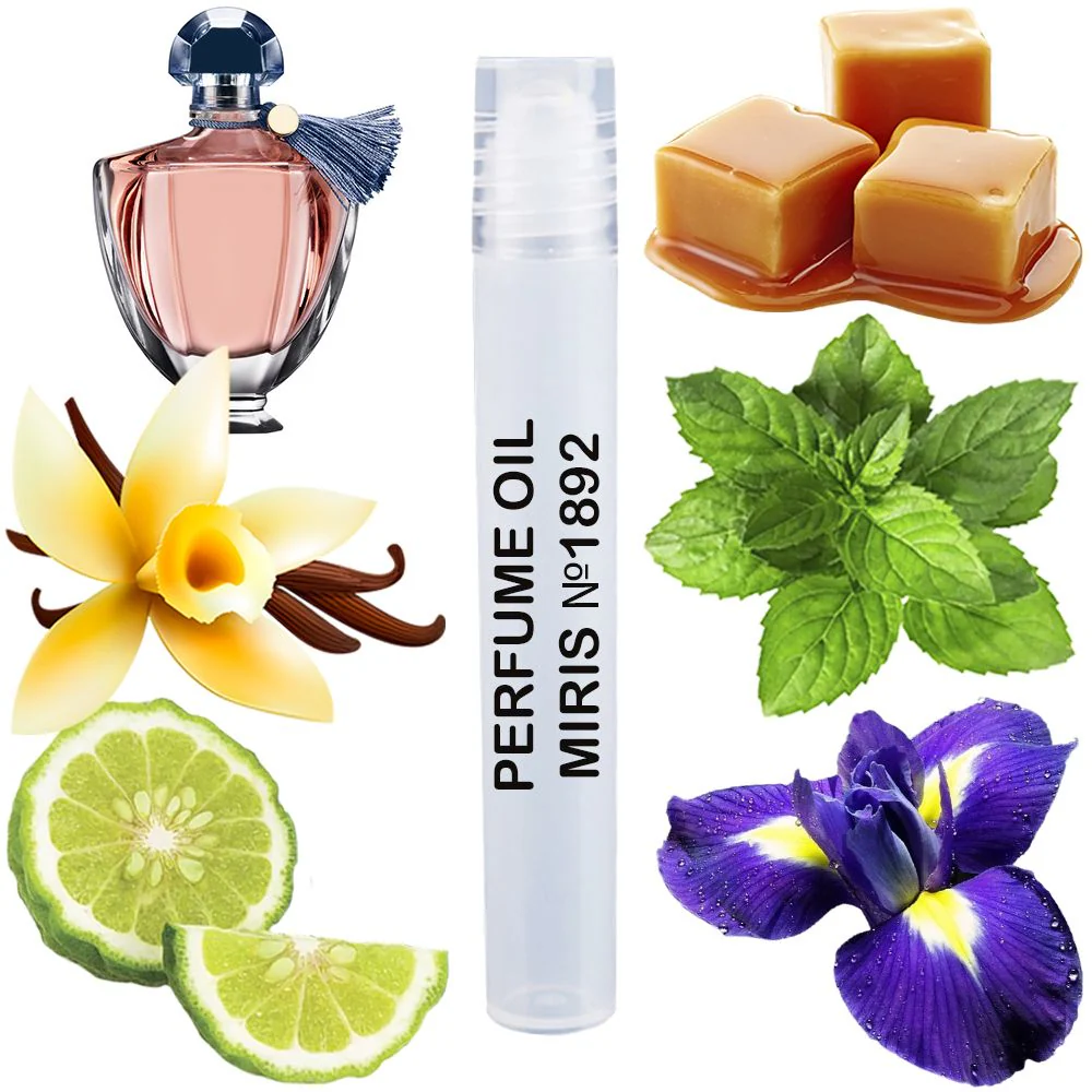 MIRIS No. 1892, Inspired by Shali Parfum Initial, Long-Lasting Perfume Oil for Women Roll-On, Rollerball 0.34 Fl Oz / 10 ml