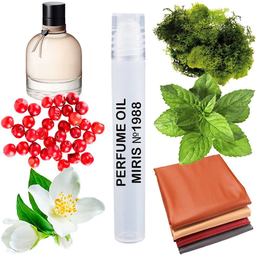 MIRIS No. 1988, Inspired by Bote Vene 2011, Long-Lasting Perfume Oil for Women Roll-On, Rollerball 0.34 Fl Oz / 10 ml