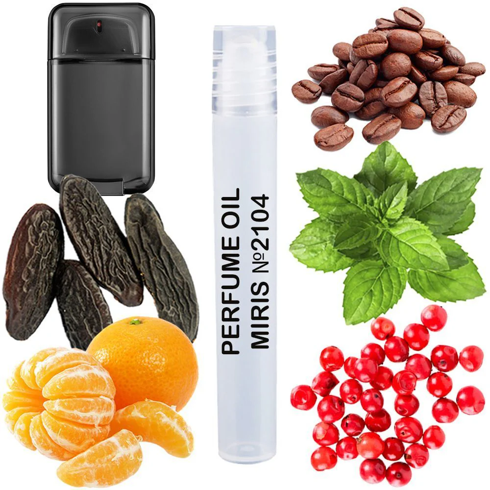 MIRIS No. 2104, Inspired by Play Intense, Long-Lasting Perfume Oil for Men Roll-On, Rollerball 0.34 Fl Oz / 10 ml