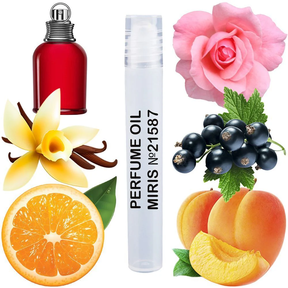 MIRIS No. 21587, Inspired by Amor Amor, Long-Lasting Perfume Oil for Women Roll-On, Rollerball 0.34 Fl Oz / 10 ml