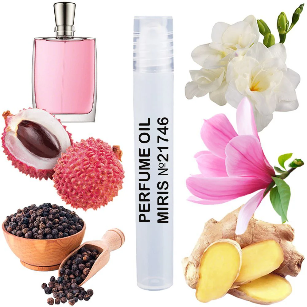 MIRIS No. 21746, Inspired by Miracle, Long-Lasting Perfume Oil for Women Roll-On, Rollerball 0.34 Fl Oz / 10 ml