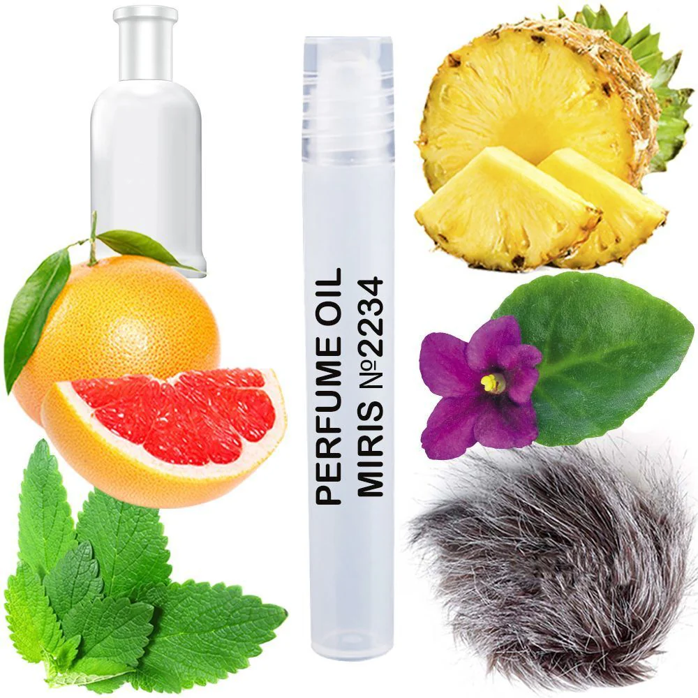 MIRIS No. 2234, Inspired by Bos Bottled Unlimited, Long-Lasting Perfume Oil for Men Roll-On, Rollerball 0.34 Fl Oz / 10 ml
