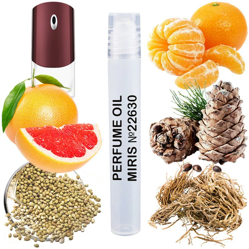 MIRIS No. 22630, Inspired by Give Pour Homme, Long-Lasting Perfume Oil for Men Roll-On, Rollerball 0.34 Fl Oz / 10 ml