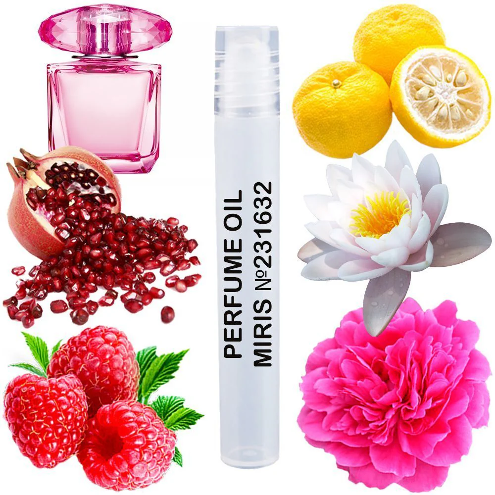 MIRIS No. 231632, Inspired by Bright Crystal Absolu, Long-Lasting Perfume Oil for Women Roll-On, Rollerball 0.34 Fl Oz / 10 ml