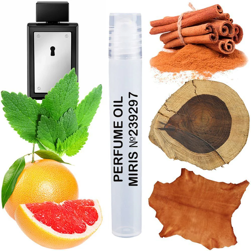 MIRIS No. 239297, Inspired by The Secret, Long-Lasting Perfume Oil for Men Roll-On, Rollerball 0.34 Fl Oz / 10 ml