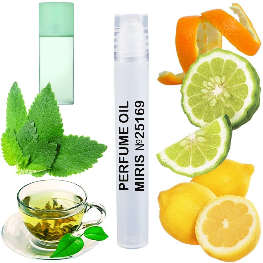 MIRIS No. 25169, Inspired by Green Tea, Long-Lasting Perfume Oil for Women Roll-On, Rollerball 0.34 Fl Oz / 10 ml