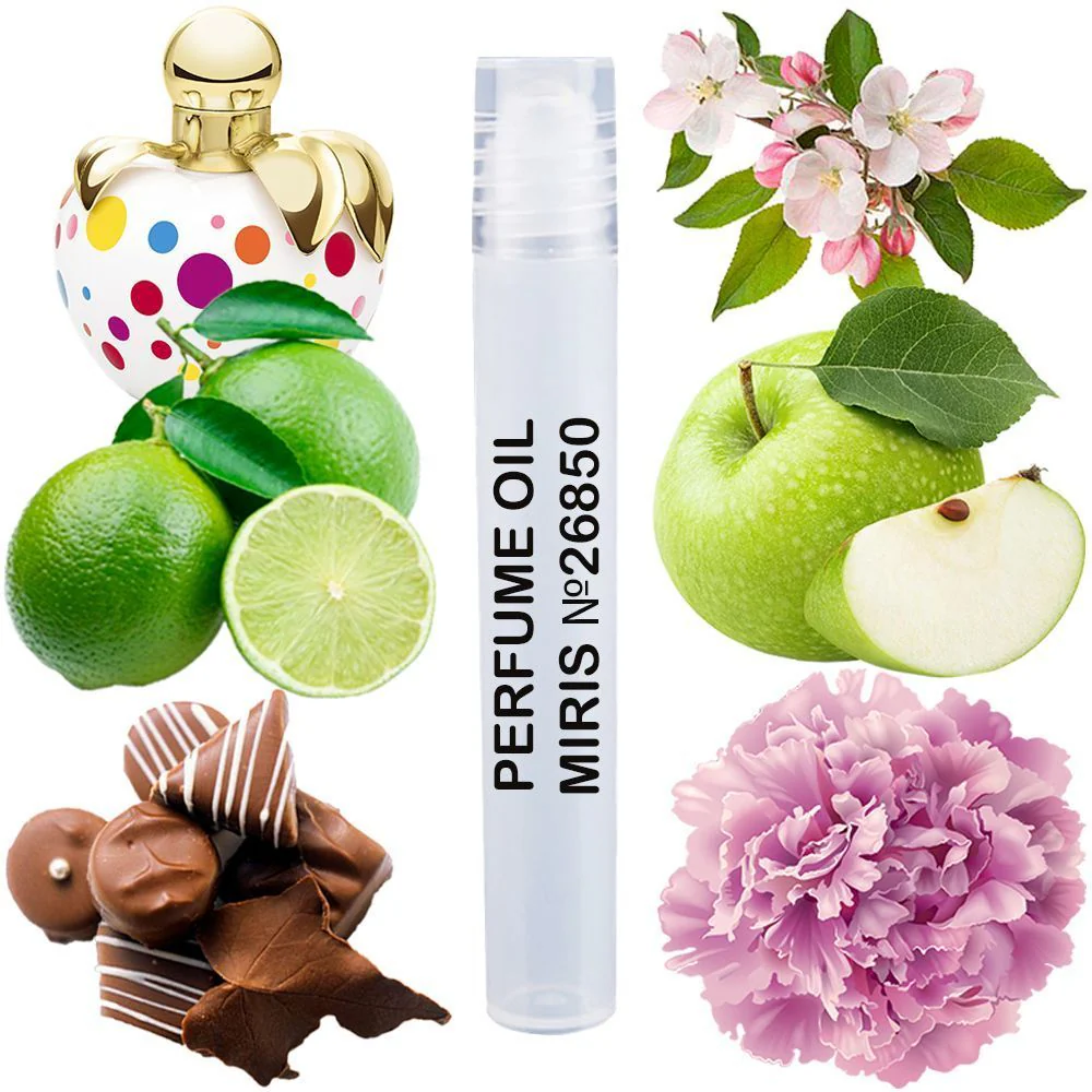MIRIS No. 26850, Inspired by Nina Pop, Long-Lasting Perfume Oil for Women Roll-On, Rollerball 0.34 Fl Oz / 10 ml