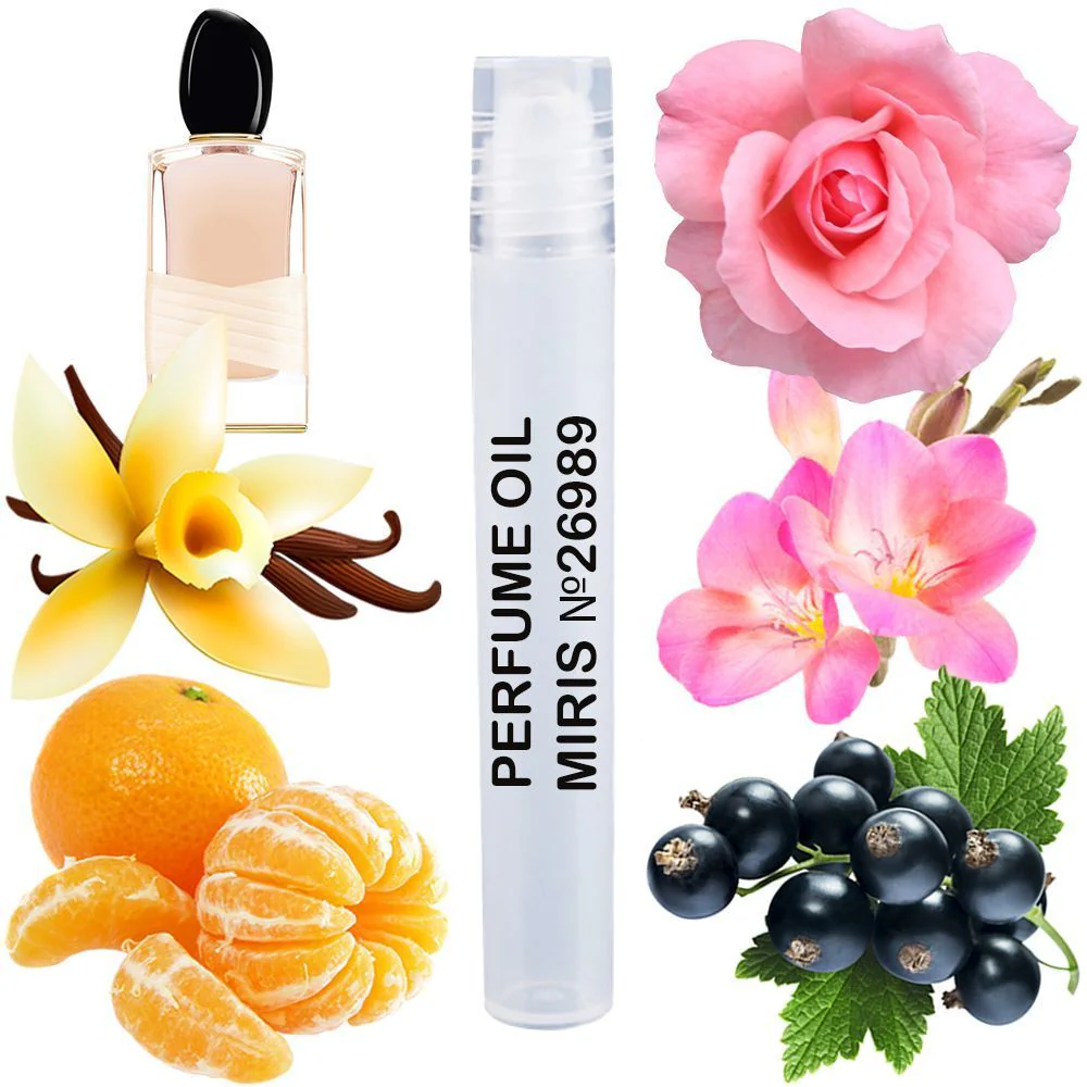 MIRIS No. 26989, Inspired by Se Rose Signature, Long-Lasting Perfume Oil for Women Roll-On, Rollerball 0.34 Fl Oz / 10 ml