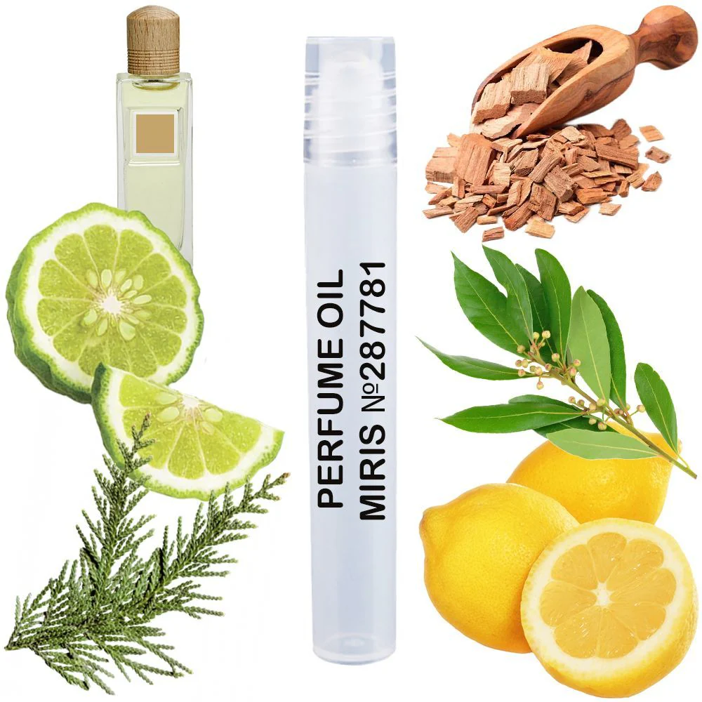 MIRIS No. 287781, Inspired by Life Essence, Long-Lasting Perfume Oil for Men Roll-On, Rollerball 0.34 Fl Oz / 10 ml