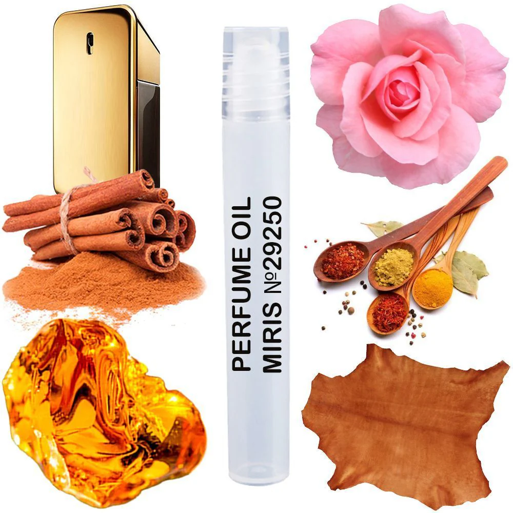 MIRIS No. 29250, Inspired by 1 Million, Long-Lasting Perfume Oil for Men Roll-On, Rollerball 0.34 Fl Oz / 10 ml