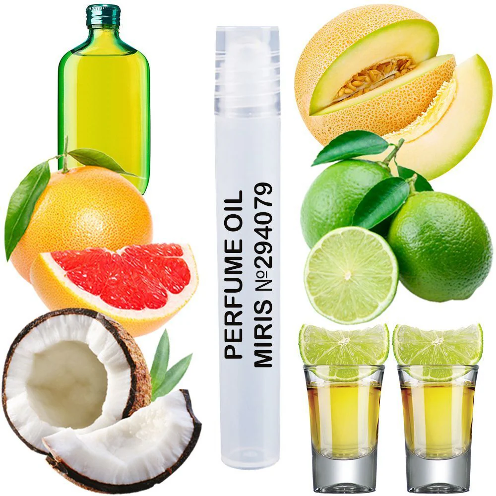 MIRIS No. 294079, Inspired by One Summer 2014, Long-Lasting Unisex Perfume Oil for Women & Men Roll-On, Rollerball 0.34 Fl Oz / 10 ml