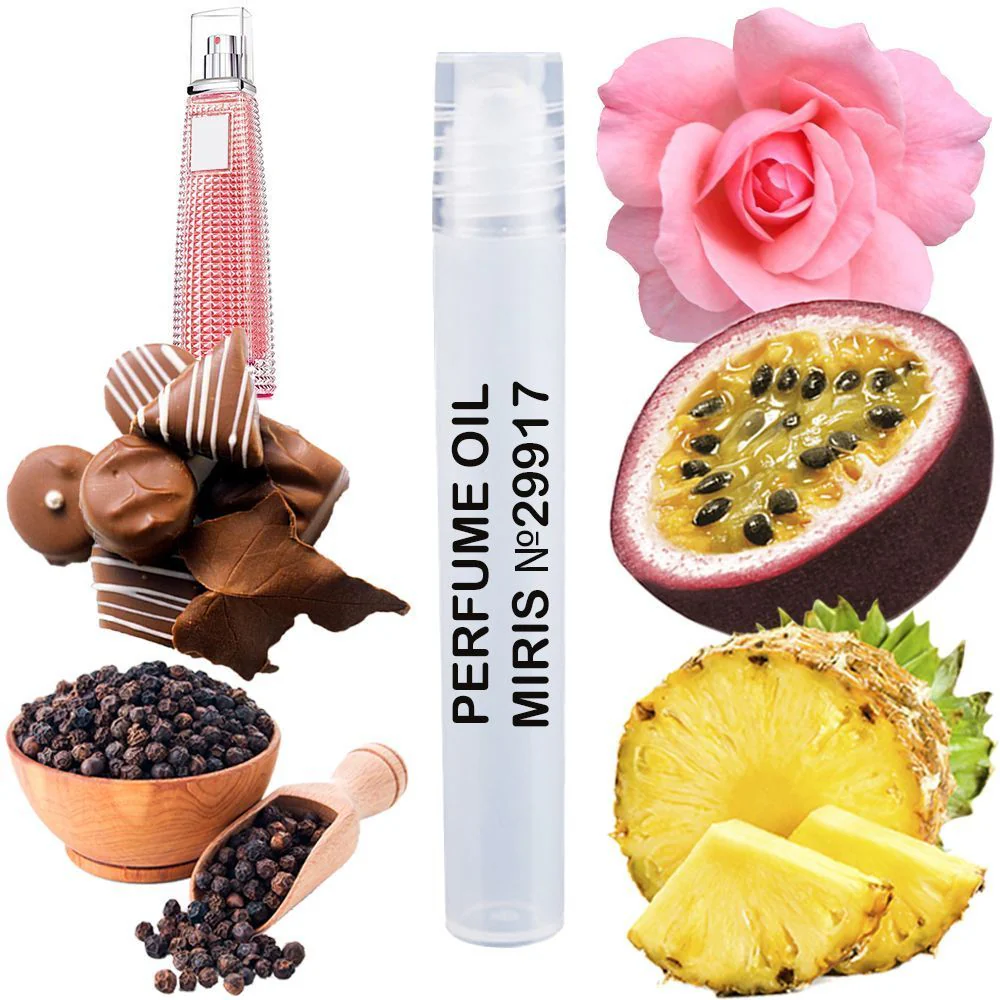 MIRIS No. 29917, Inspired by Live Irresistible, Long-Lasting Perfume Oil for Women Roll-On, Rollerball 0.34 Fl Oz / 10 ml