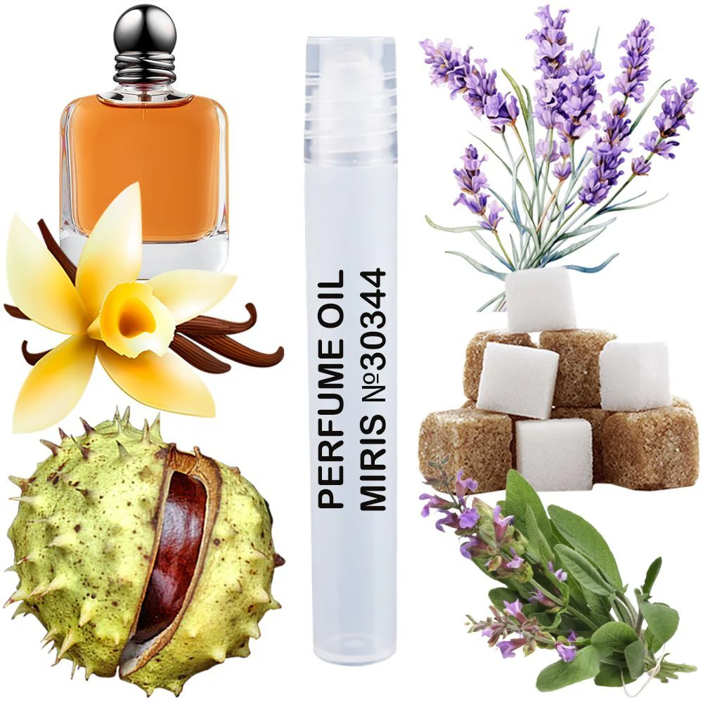 MIRIS No. 30344, Inspired by Stronger With You, Long-Lasting Perfume Oil for Men Roll-On, Rollerball 0.34 Fl Oz / 10 ml