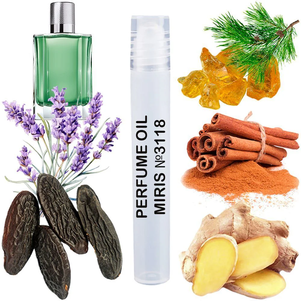 MIRIS No. 3118, Inspired by Run Wild, Long-Lasting Perfume Oil for Men Roll-On, Rollerball 0.34 Fl Oz / 10 ml