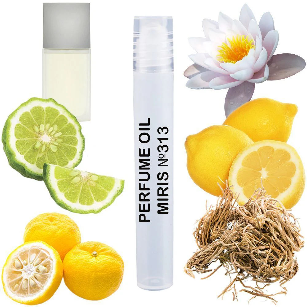MIRIS No. 313, Inspired by L'Eau d'Isey Pour Homme, Long-Lasting Perfume Oil for Men Roll-On, Rollerball 0.34 Fl Oz / 10 ml