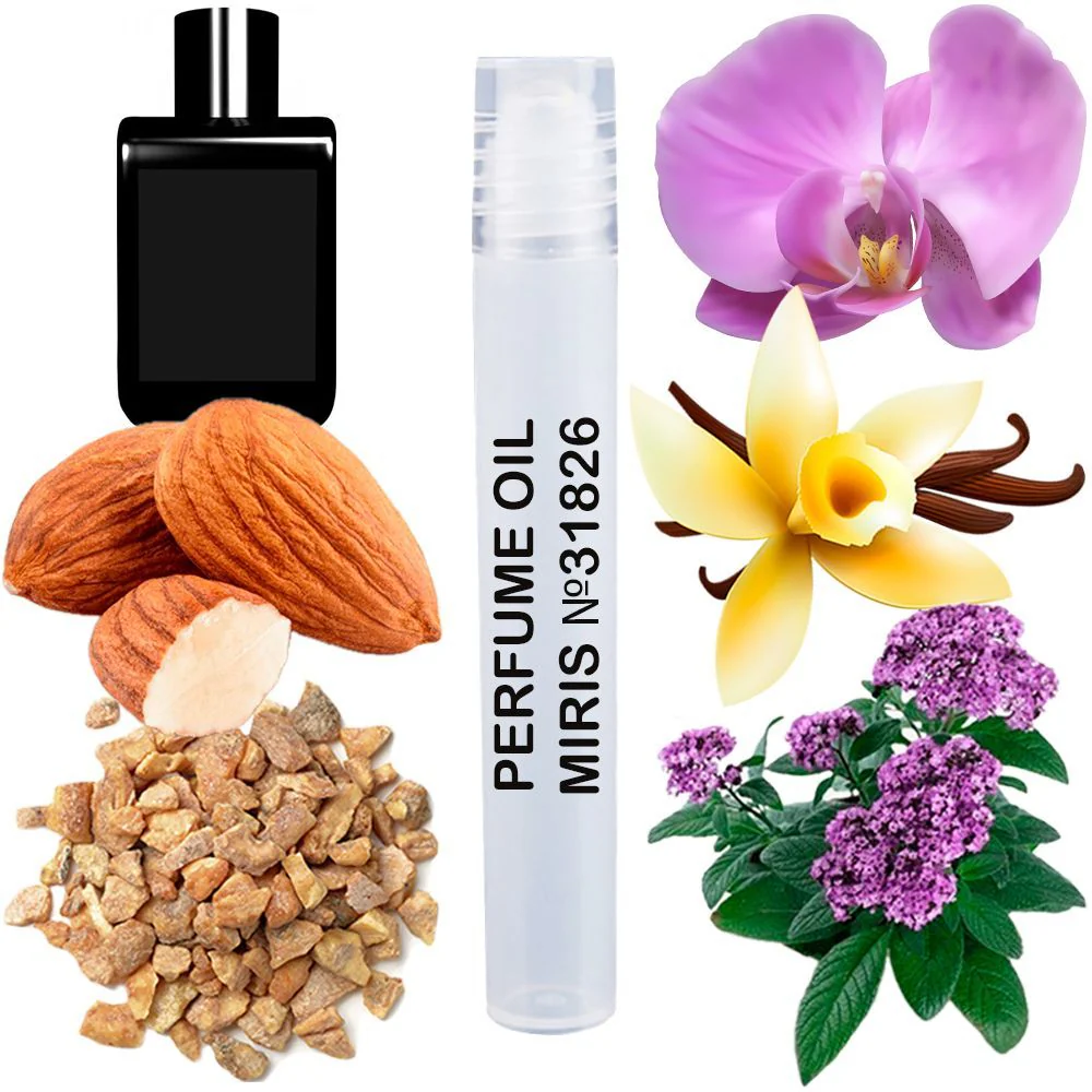 MIRIS No. 31826, Inspired by Sensual Orchid, Long-Lasting Perfume Oil for Women Roll-On, Rollerball 0.34 Fl Oz / 10 ml