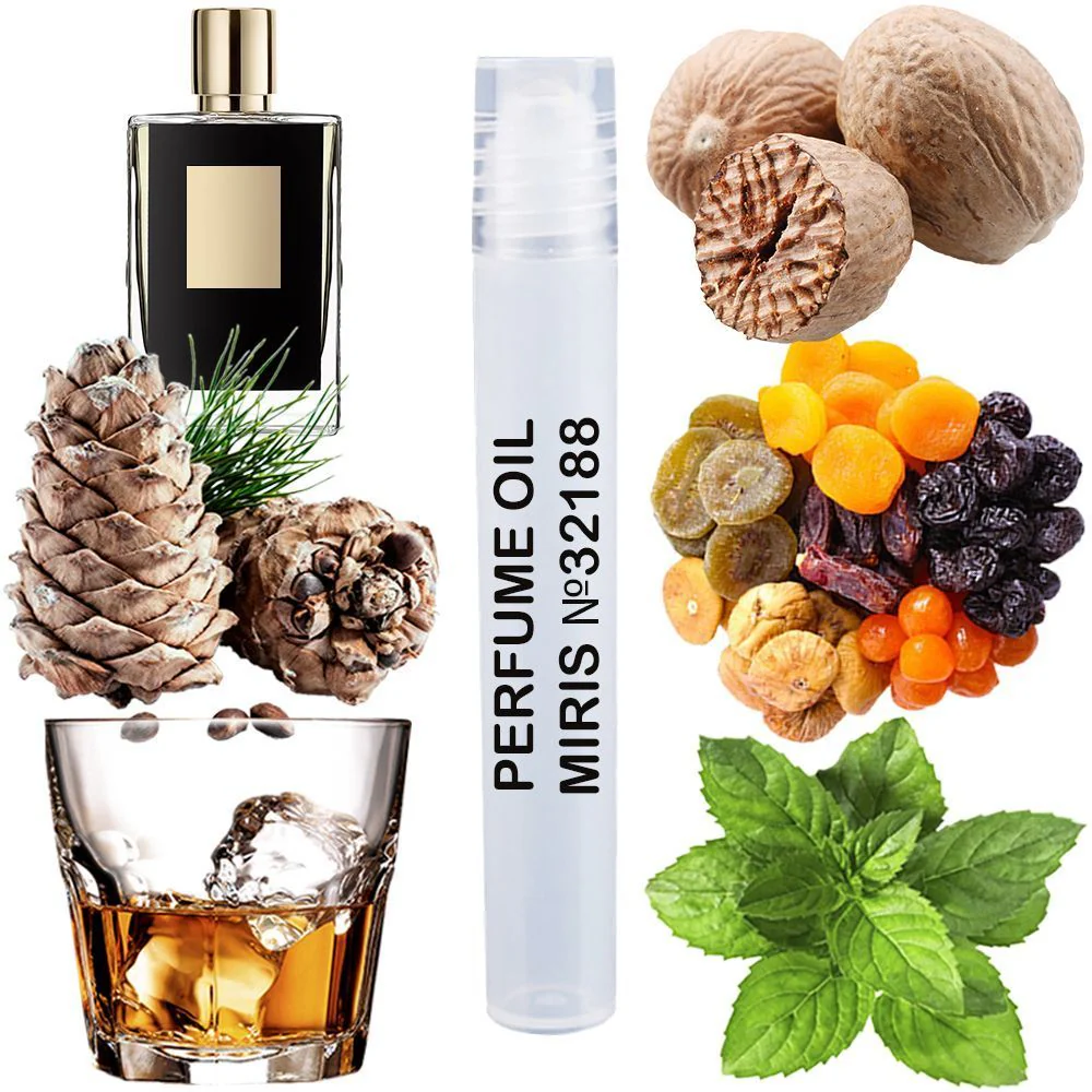 MIRIS No. 32188, Inspired by St To He White Cristal, Long-Lasting Perfume Oil for Men Roll-On, Rollerball 0.34 Fl Oz / 10 ml