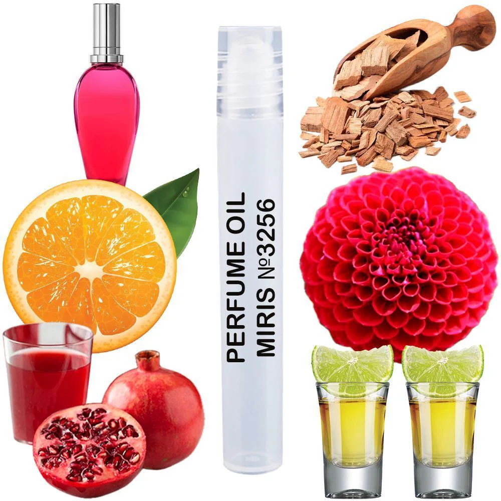 MIRIS No. 3256, Inspired by Flor Del Sol, Long-Lasting Perfume Oil for Women Roll-On, Rollerball 0.34 Fl Oz / 10 ml