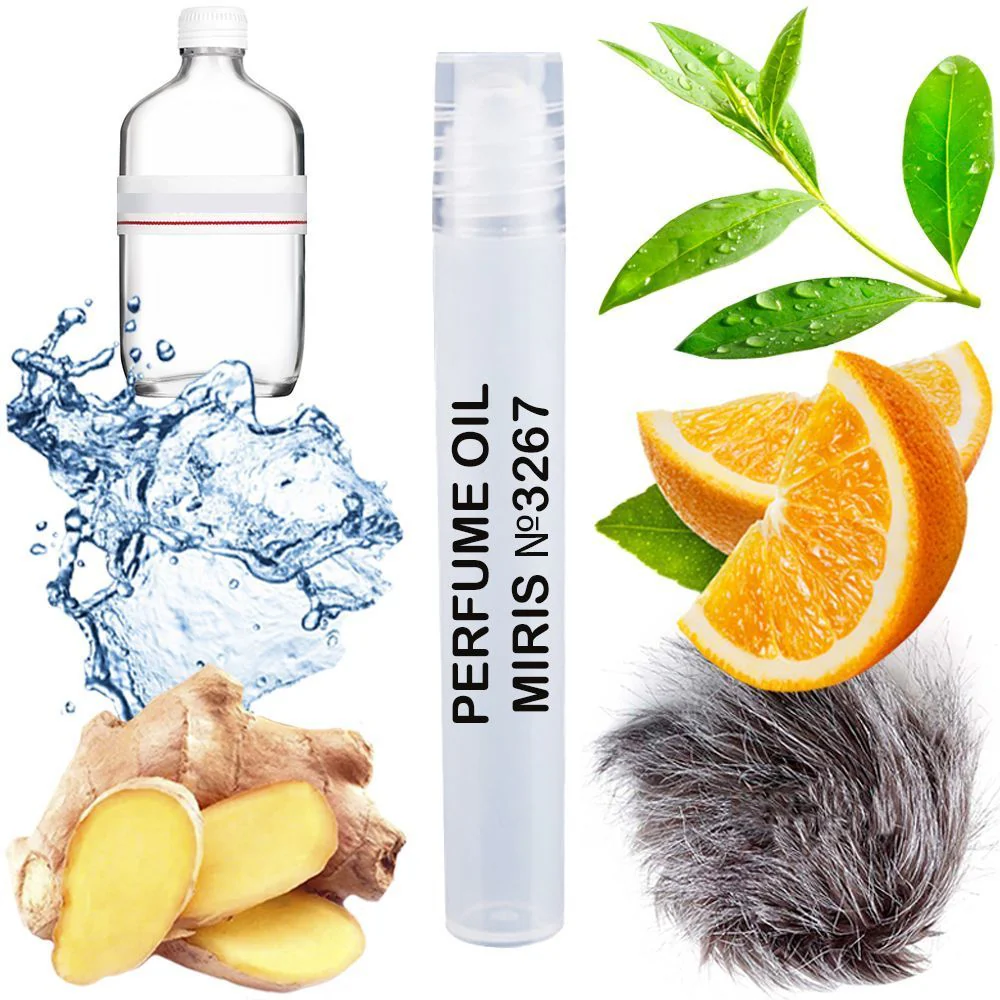 MIRIS No. 3267, Inspired by Everyone, Long-Lasting Unisex Perfume Oil for Women & Men Roll-On, Rollerball 0.34 Fl Oz / 10 ml