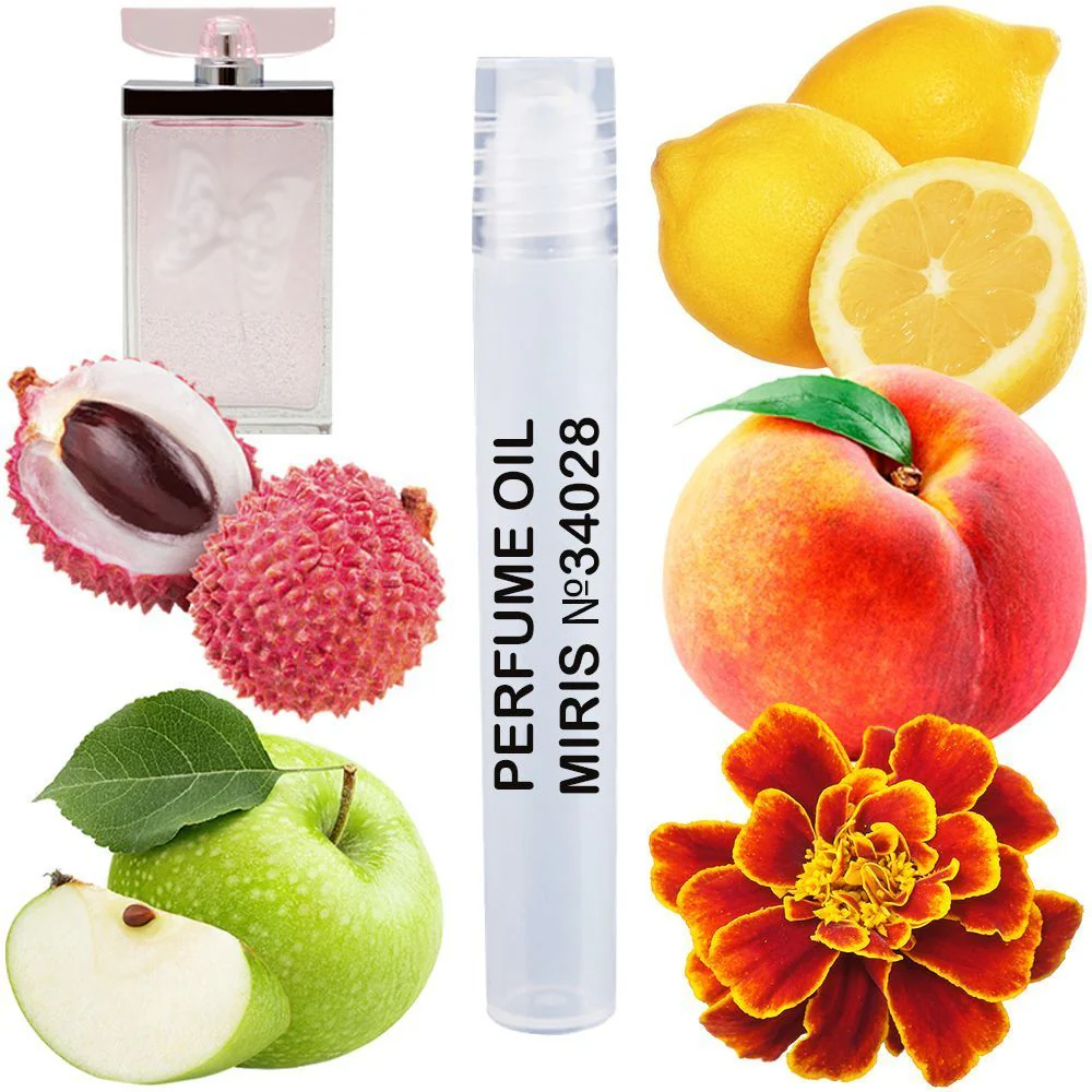 MIRIS No. 34028, Inspired by Nature, Long-Lasting Perfume Oil for Women Roll-On, Rollerball 0.34 Fl Oz / 10 ml