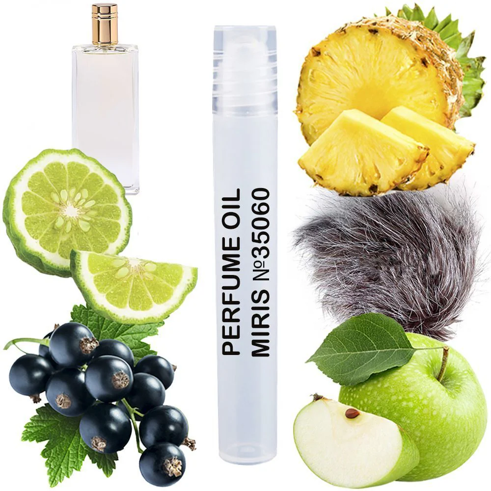 MIRIS No. 35060, Inspired by Nero, Long-Lasting Perfume Oil for Men Roll-On, Rollerball 0.34 Fl Oz / 10 ml