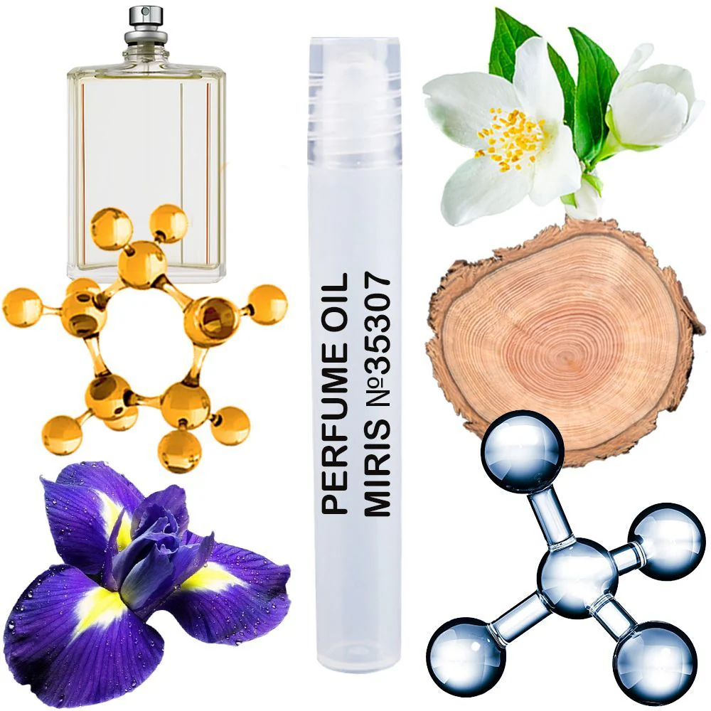 MIRIS No. 35307, Inspired by Escent 02, Long-Lasting Unisex Perfume Oil for Women & Men Roll-On, Rollerball 0.34 Fl Oz / 10 ml