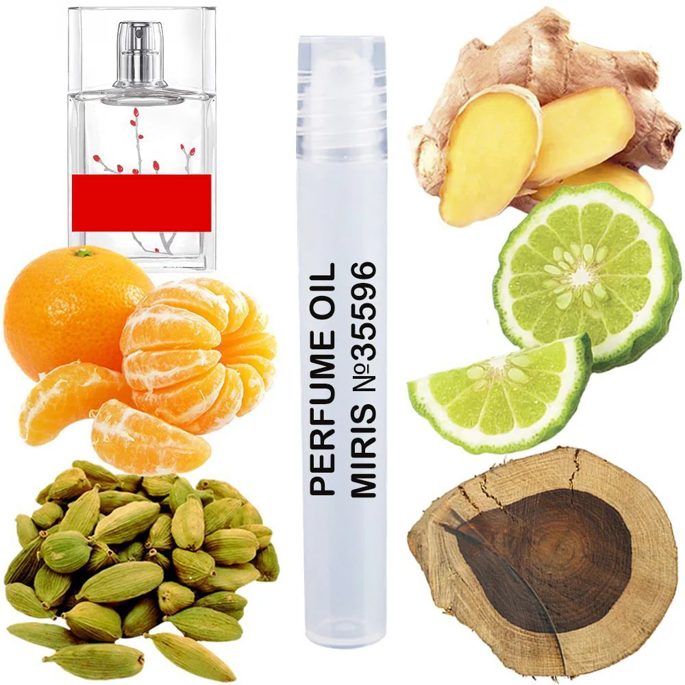 MIRIS No. 35596, Inspired by In Red 2002, Long-Lasting Perfume Oil for Women Roll-On, Rollerball 0.34 Fl Oz / 10 ml