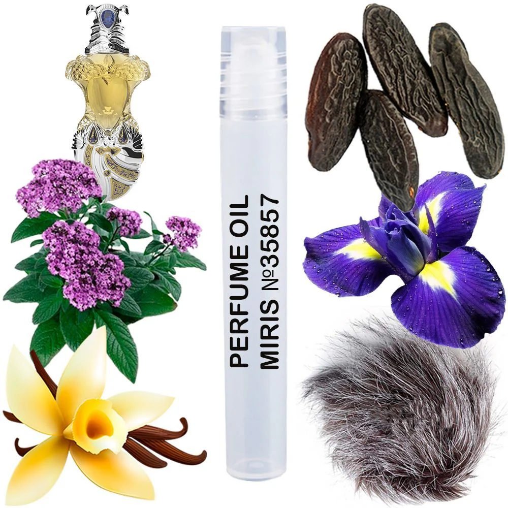 MIRIS No. 35857, Inspired by Shaik Blue 33, Long-Lasting Perfume Oil for Women Roll-On, Rollerball 0.34 Fl Oz / 10 ml