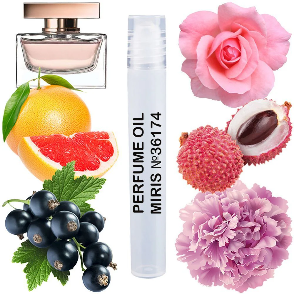 MIRIS No. 36174, Inspired by Rose The One, Long-Lasting Perfume Oil for Women Roll-On, Rollerball 0.34 Fl Oz / 10 ml