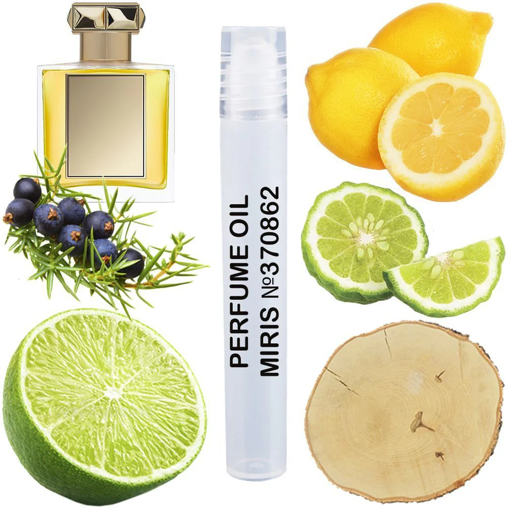 MIRIS No. 370862, Inspired by Oligarch, Long-Lasting Perfume Oil for Men Roll-On, Rollerball 0.34 Fl Oz / 10 ml