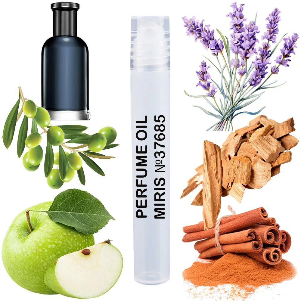 MIRIS No. 37685, Inspired by Bos Bottled Infinite, Long-Lasting Perfume Oil for Men Roll-On, Rollerball 0.34 Fl Oz / 10 ml