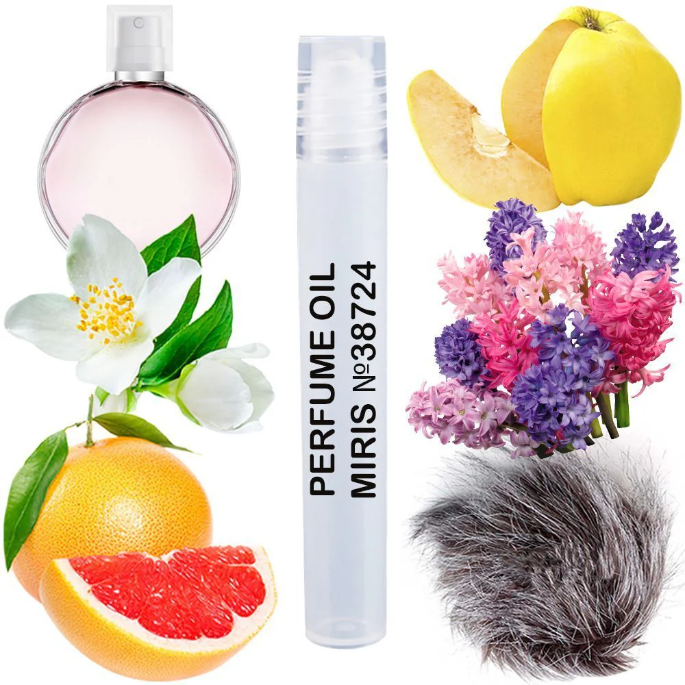 MIRIS No. 38724, Inspired by Chance Eau Tendre, Long-Lasting Perfume Oil for Women Roll-On, Rollerball 0.34 Fl Oz / 10 ml
