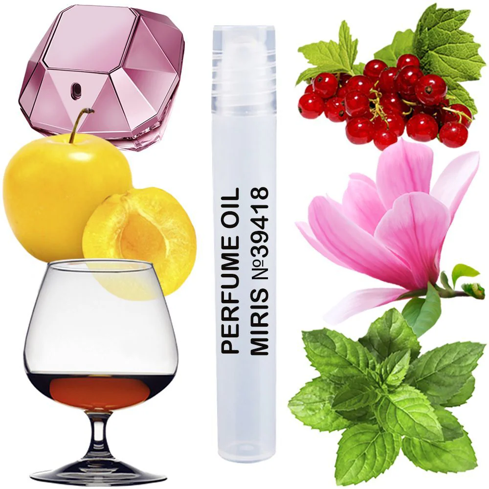 MIRIS No. 39418, Inspired by Lady Milio Empire, Long-Lasting Perfume Oil for Women Roll-On, Rollerball 0.34 Fl Oz / 10 ml