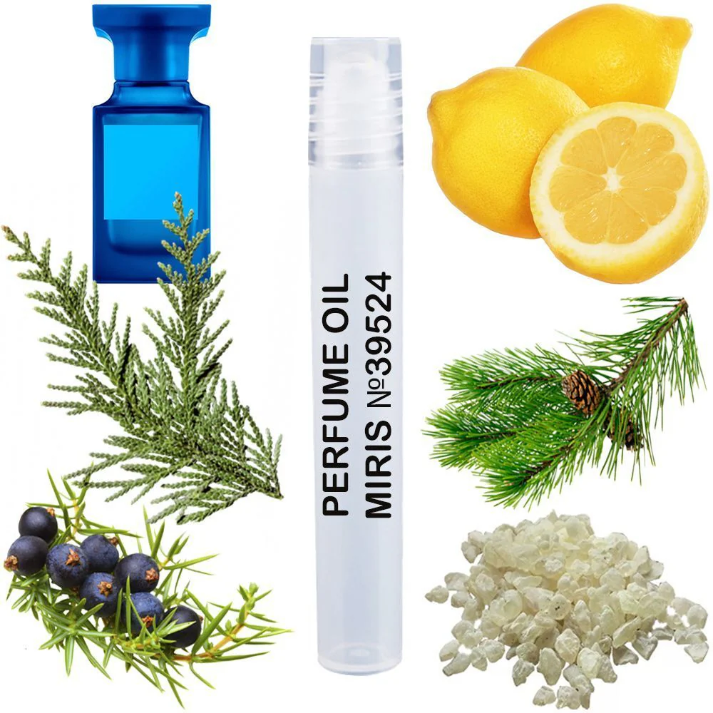 MIRIS No. 39524, Inspired by Costa Azzurra Acqua, Long-Lasting Unisex Perfume Oil for Women & Men Roll-On, Rollerball 0.34 Fl Oz / 10 ml