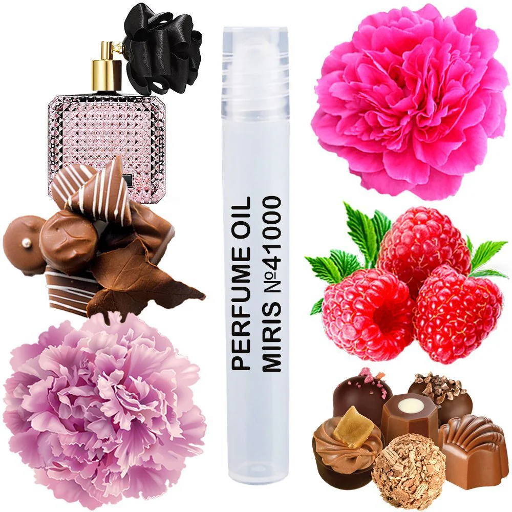 MIRIS No. 41000, Inspired by Scandalous, Long-Lasting Perfume Oil for Women Roll-On, Rollerball 0.34 Fl Oz / 10 ml