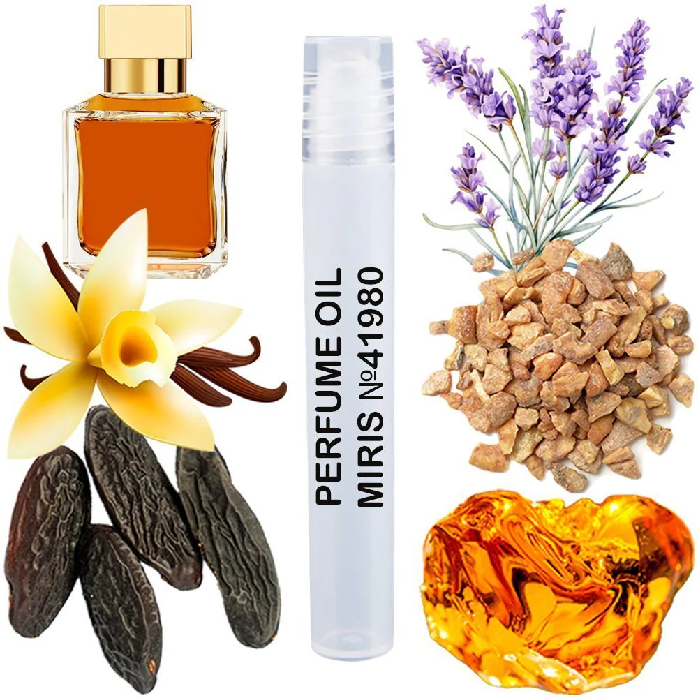 MIRIS No. 41980, Inspired by Grand Soir, Long-Lasting Unisex Perfume Oil for Women & Men Roll-On, Rollerball 0.34 Fl Oz / 10 ml