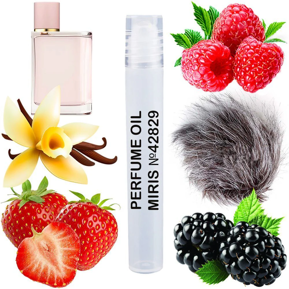 MIRIS No. 42829, Inspired by Burb Her, Long-Lasting Perfume Oil for Women Roll-On, Rollerball 0.34 Fl Oz / 10 ml