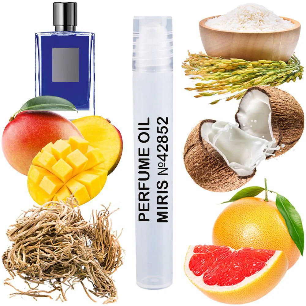 MIRIS No. 42852, Inspired by Moonlight in Heaven, Long-Lasting Unisex Perfume Oil for Women & Men Roll-On, Rollerball 0.34 Fl Oz / 10 ml