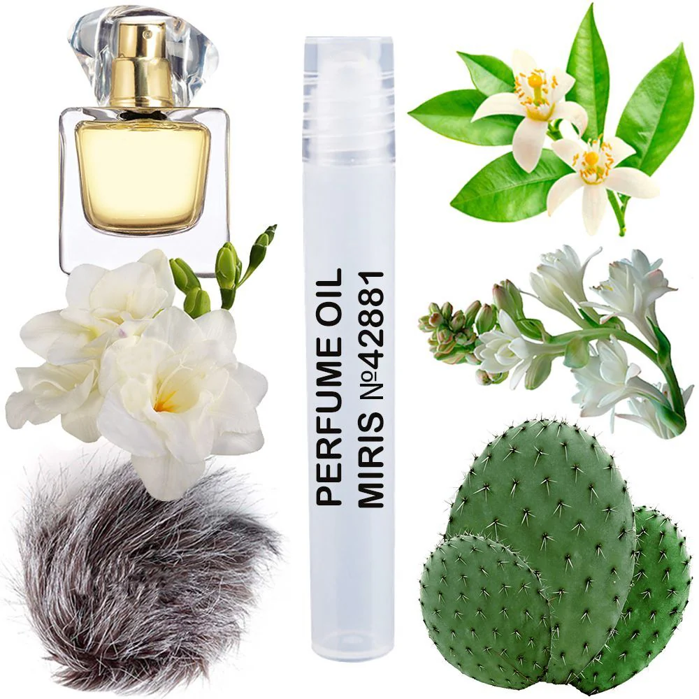 MIRIS No. 42881, Inspired by Today, Long-Lasting Perfume Oil for Women Roll-On, Rollerball 0.34 Fl Oz / 10 ml