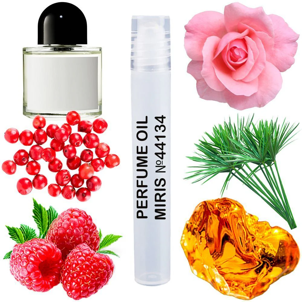 MIRIS No. 44134, Inspired by Rose No Man Lan, Long-Lasting Unisex Perfume Oil for Women & Men Roll-On, Rollerball 0.34 Fl Oz / 10 ml