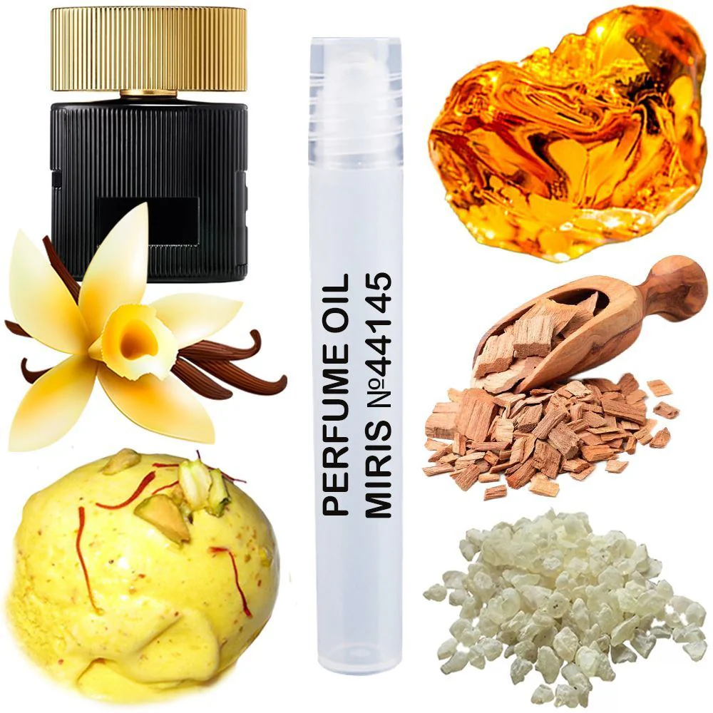 MIRIS No. 44145, Inspired by Noir Pour Femme, Long-Lasting Perfume Oil for Women Roll-On, Rollerball 0.34 Fl Oz / 10 ml