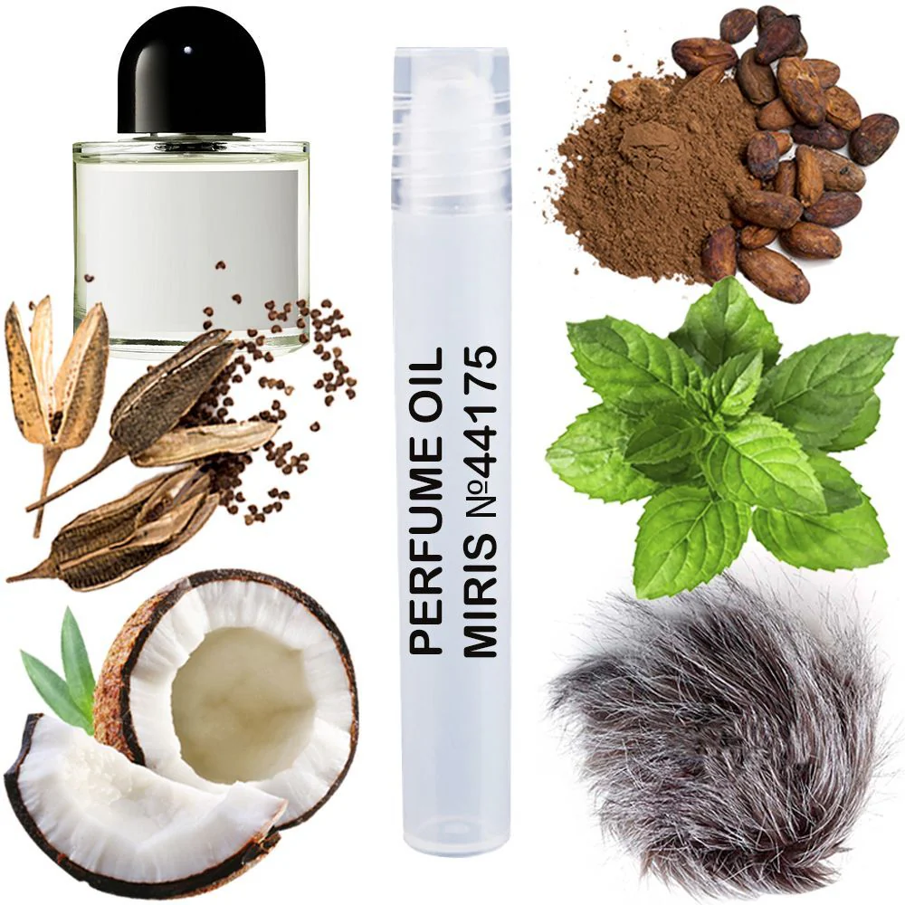 MIRIS No. 44175, Inspired by Velvet Haze, Long-Lasting Unisex Perfume Oil for Women & Men Roll-On, Rollerball 0.34 Fl Oz / 10 ml