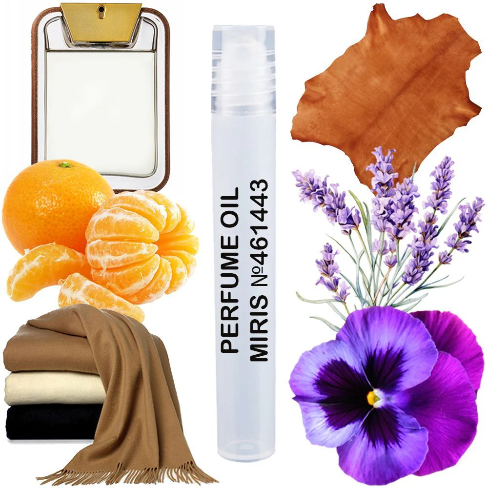 MIRIS No. 461443, Inspired by My Land, Long-Lasting Perfume Oil for Men Roll-On, Rollerball 0.34 Fl Oz / 10 ml