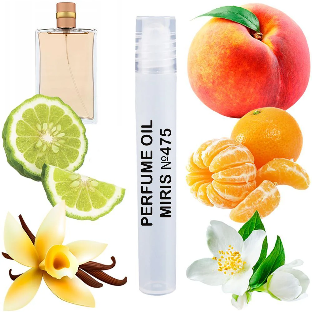 MIRIS No. 475, Inspired by Allure, Long-Lasting Perfume Oil for Women Roll-On, Rollerball 0.34 Fl Oz / 10 ml