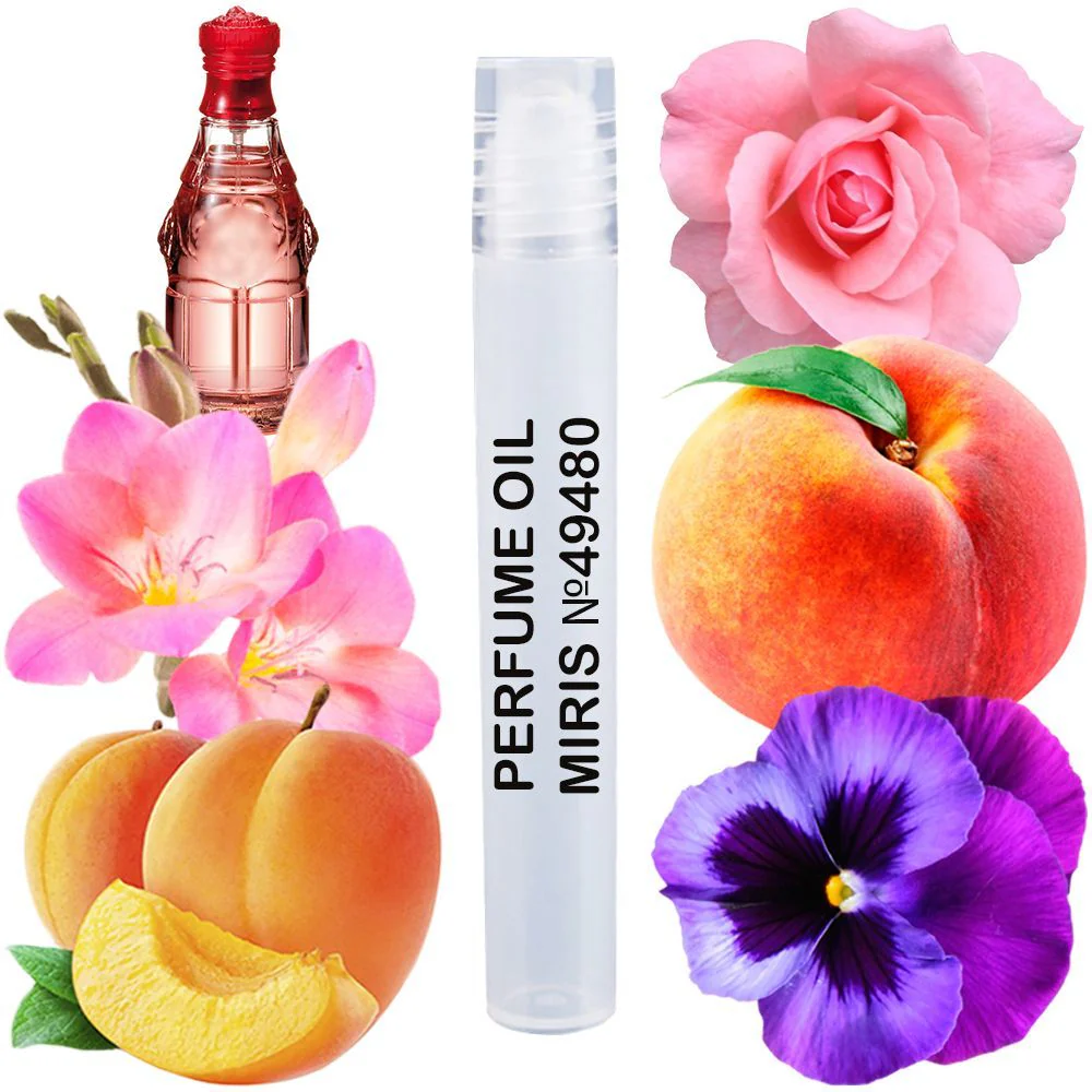 MIRIS No. 49480, Inspired by Red Jeans, Long-Lasting Perfume Oil for Women Roll-On, Rollerball 0.34 Fl Oz / 10 ml